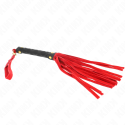 KINK - ROTE WILDLEDER MINI-PEITSCHE 30 CM – Produktansicht 4