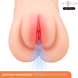 INTENSE DEEP TOUCH - KRISTA VAGINALMASTURBATOR MIT SAUG-, VIBRATIONS- UND STIMMEFFEKT 1,2 KG – Produktansicht 2