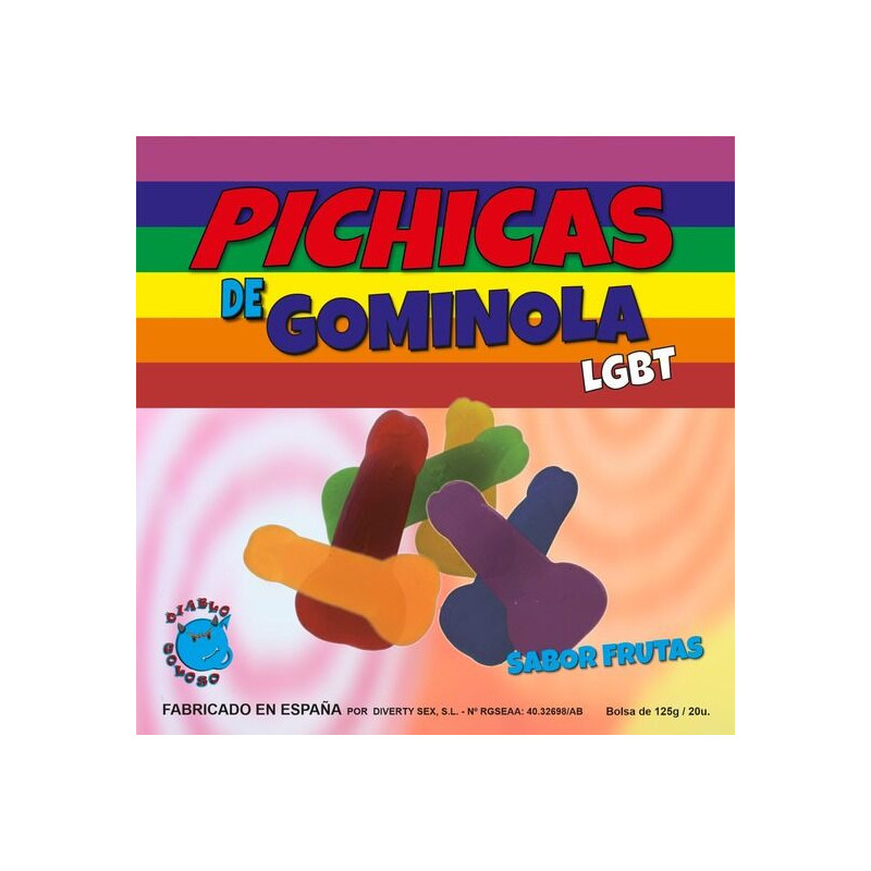 PRIDE - GUMMIBRCHEN PENIS FRÜCHTE LGBT