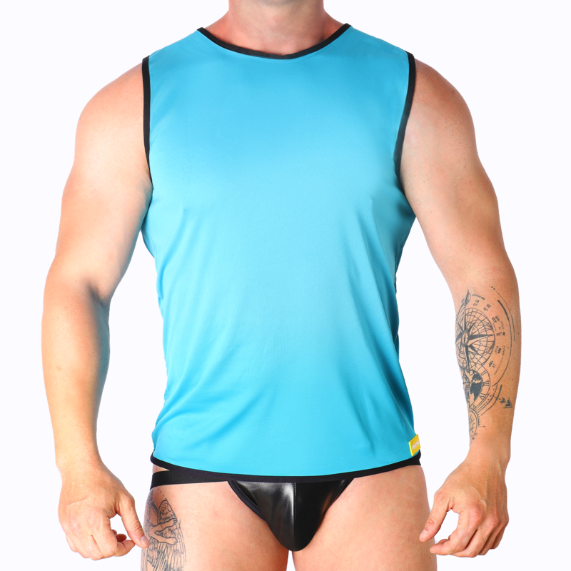 MACHO - BLAUES T-SHIRT