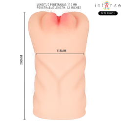 INTENSE DEEP TOUCH - KRISTA VAGINALMASTURBATOR MIT SAUG-, VIBRATIONS- UND STIMMEFFEKT 1,2 KG – Produktansicht 5
