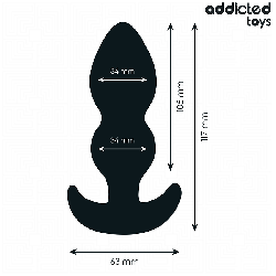 ADDICTED TOYS - ANALSTECKER GRÖSSE L 11,7 CM – Produktansicht 4