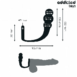 ADDICTED TOYS - ANALPLUG MIT RING MODELL 1 – Produktansicht 5