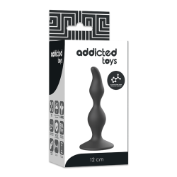 ADDICTED TOYS - ANAL SEXUELLER STECKER 12 CM SCHWARZ – Produktansicht 5