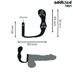 ADDICTED TOYS - ANALPLUG MIT RING MODELL 3 – Produktansicht 4