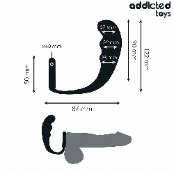 ADDICTED TOYS - ANALPLUG MIT RING MODELL 4 – Produktansicht 4