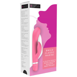 B SWISH - BWILD CLASSIC MARINE RABBIT VIBRATOR GUAVA – Produktansicht 2