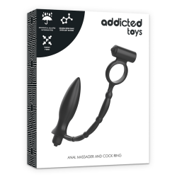ADDICTED TOYS - ANALPLUG MIT VIBRATIONSRING – Produktansicht 6