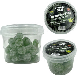 DIABLO GOLOSO - 20 PENIS-SÜßIGKEITEN CANNABIS-AROMA