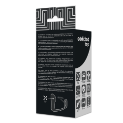ADDICTED TOYS - ANALPLUG MIT SCHWARZEM SILIKONRING – Produktansicht 7