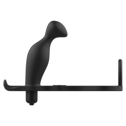 ADDICTED TOYS - ANALPLUG MIT SCHWARZEM SILIKONRING 12 CM – Produktansicht 3