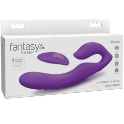 FANTASY FOR HER - DOPPELPENETRATIONSVIBRATOR MIT FERNBEDIENUNG, 9 VIOLETTE STUFEN – Produktansicht 4