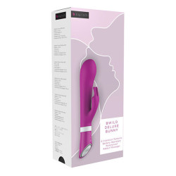 B SWISH - BWILD DELUXE BUNNY RABBIT VIBRATOR RASPBERRY – Produktansicht 6