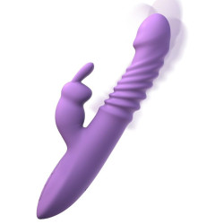 FANTASY FOR HER - KITOLITORIS-STIMULATOR KANINCHEN MIT WÄRMEFUNKTION, OSZILLATION UND VIOLETTE VIBRATION – Produktansicht 2