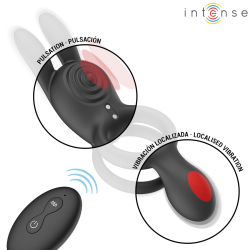 INTENSE - QUINN DOPPELVIBRATIONSRING MIT FERNBEDIENUNG – Produktansicht 6