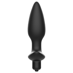 ADDICTED TOYS - MASSAGER PLUG ANAL MIT VIBRATION SCHWARZ – Produktansicht 4