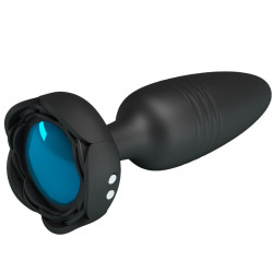 PRETTY LOVE - TARION ANAL PLUG MIT LED LICHT SCHWARZ 12,5 CM – Produktansicht 2