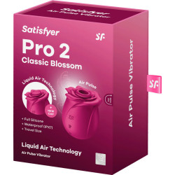 SATISFYER - AIR PULSE PRO 2 CLASSIC BLOSSOM VIBRATOR – Produktansicht 7