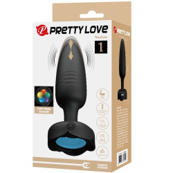 PRETTY LOVE - TARION ANAL PLUG MIT LED LICHT SCHWARZ 12,5 CM – Produktansicht 9