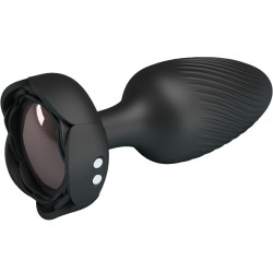 PRETTY LOVE - VARIAN ANAL PLUG MIT LED-LICHT SCHWARZ 10,8 CM – Produktansicht 2