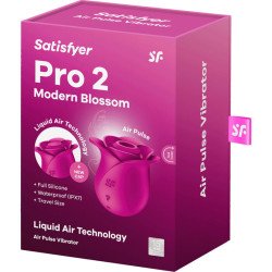 SATISFYER - AIR PULSE PRO 2 MODERNER BLOSSOM VIBRATOR – Produktansicht 7