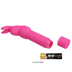 PRETTY LOVE - GERARDO FUSCHIA KANINCHEN-SILIKONVIBRATOR – Produktansicht 4