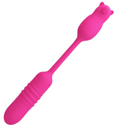 PRETTY LOVE - NOBIKUMA ROSA SILIKON-VIBRIERBULLET – Produktansicht 3