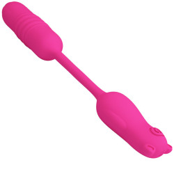 PRETTY LOVE - NOBIKUMA ROSA SILIKON-VIBRIERBULLET – Produktansicht 4