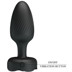 PRETTY LOVE - OSBORN ANAL PLUG MIT LED LICHT SCHWARZ 9,8 CM – Produktansicht 8