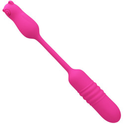 PRETTY LOVE - NOBIKUMA ROSA SILIKON-VIBRIERBULLET – Produktansicht 5