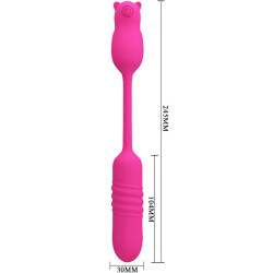 PRETTY LOVE - NOBIKUMA ROSA SILIKON-VIBRIERBULLET – Produktansicht 7