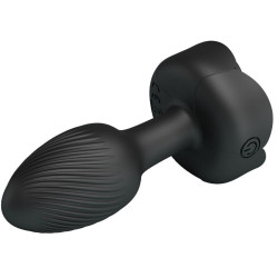 PRETTY LOVE - OLMAN ANAL PLUG MIT LED LICHT SCHWARZ 8,8 CM – Produktansicht 5