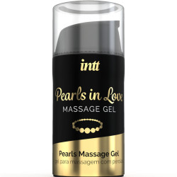 INTT MASSAGE & ORAL SEX - VERLIEBTE PERLEN MIT PERLENKETTE UND SILIKONGEL – Produktansicht 2