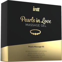 INTT MASSAGE & ORAL SEX - VERLIEBTE PERLEN MIT PERLENKETTE UND SILIKONGEL – Produktansicht 3