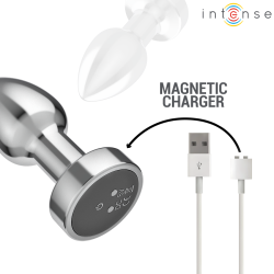 INTENSE - ANAL PLUG 10 VIBRATIONEN METALL MIT FERNBEDIENUNG S – Produktansicht 7