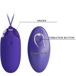PRETTY LOVE - BERGER YOUTH FERNBEDIENUNG VIBRIERENDES EI VIOLETT – Produktansicht 8