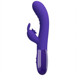 PRETTY LOVE - CERBERUS YOUTH VIOLET RABBIT VIBRATOR – Produktansicht 3
