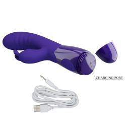 PRETTY LOVE - CERBERUS YOUTH VIOLET RABBIT VIBRATOR – Produktansicht 6