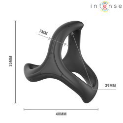 INTENSE - ALFIE VERSTELLBARER DREIFACH-PENISRING MODELL 6 – Produktansicht 6