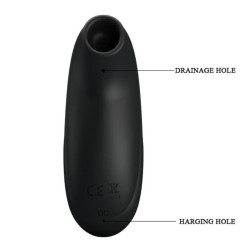 PRETTY LOVE - LUXUS-WIEDERAUFLADBARER SAUGMASSAGER SCHWARZ – Produktansicht 7