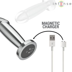 INTENSE - ANAL PLUG 10 VIBRATIONEN METALLDILDO MIT FERNBEDIENUNG S – Produktansicht 7