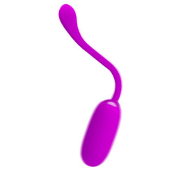 PRETTY LOVE - JULIUS WASSERDICHTES, WIEDERAUFLADBARES VIBRATIONSEI LILA – Produktansicht 5