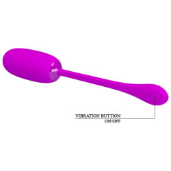 PRETTY LOVE - JULIUS WASSERDICHTES, WIEDERAUFLADBARES VIBRATIONSEI LILA – Produktansicht 8