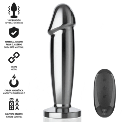 INTENSE - ANAL PLUG 10 VIBRATIONEN METALLDILDO MIT FERNBEDIENUNG M – Produktansicht 2