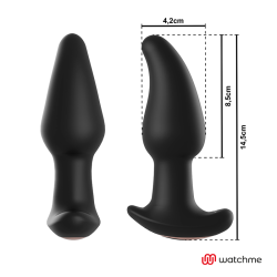 ANBIGUO - WATCHME FERNBEDIENUNGSVIBRATOR MIT ROTIERENDEN PERLEN ANAL AMADEUS – Produktansicht 4