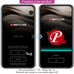 PRETTY LOVE - CATALINA PINK WIEDERAUFLADBARES VIBRIERENDES EI APP – Produktansicht 10