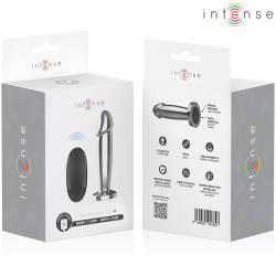 INTENSE - ANAL PLUG 10 VIBRATIONEN METALLDILDO MIT FERNBEDIENUNG M – Produktansicht 8