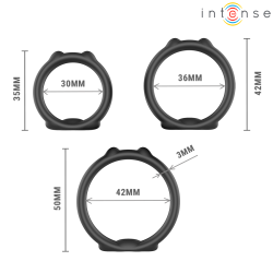 INTENSE - PETER 3ER-SET PENISRINGE MODELL 9 – Produktansicht 5