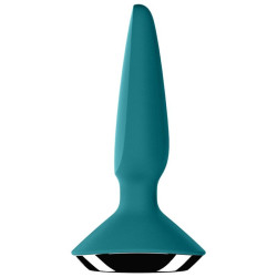 SATISFYER - PLUG ILICIOUS 1 PLUG VIBRATOR GRÜN – Produktansicht 3