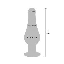 TOYJOY - ANAL PLAY DIAMOND BUM BIJOU MITTLERER ANALPLUG – Produktansicht 4